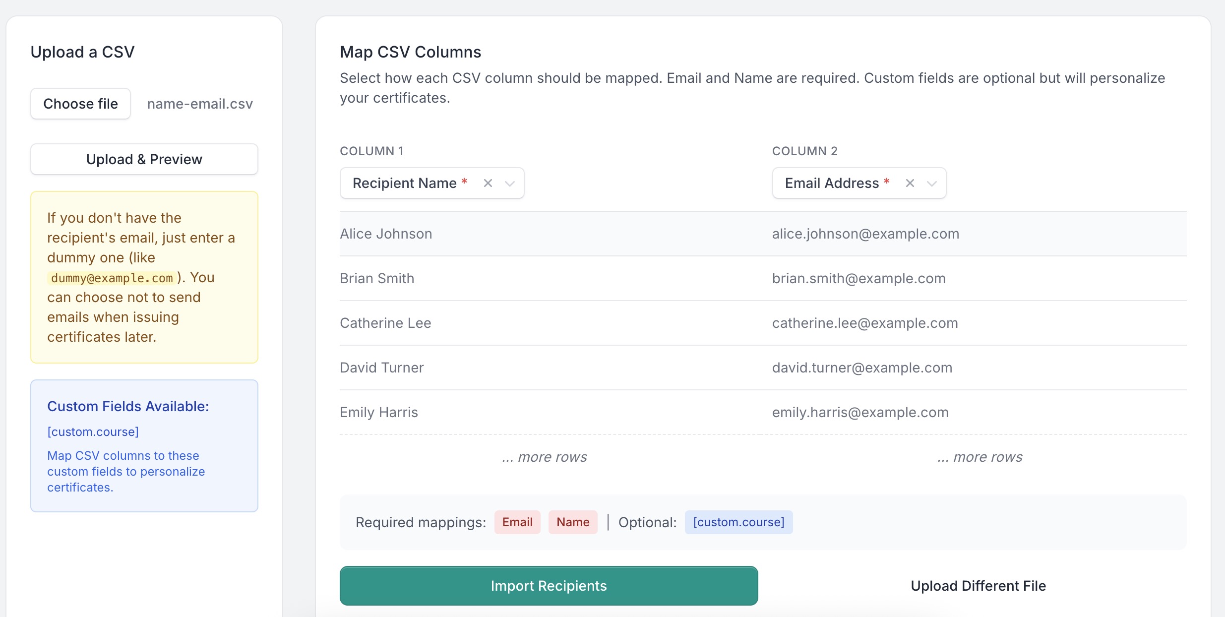 csv-mapping