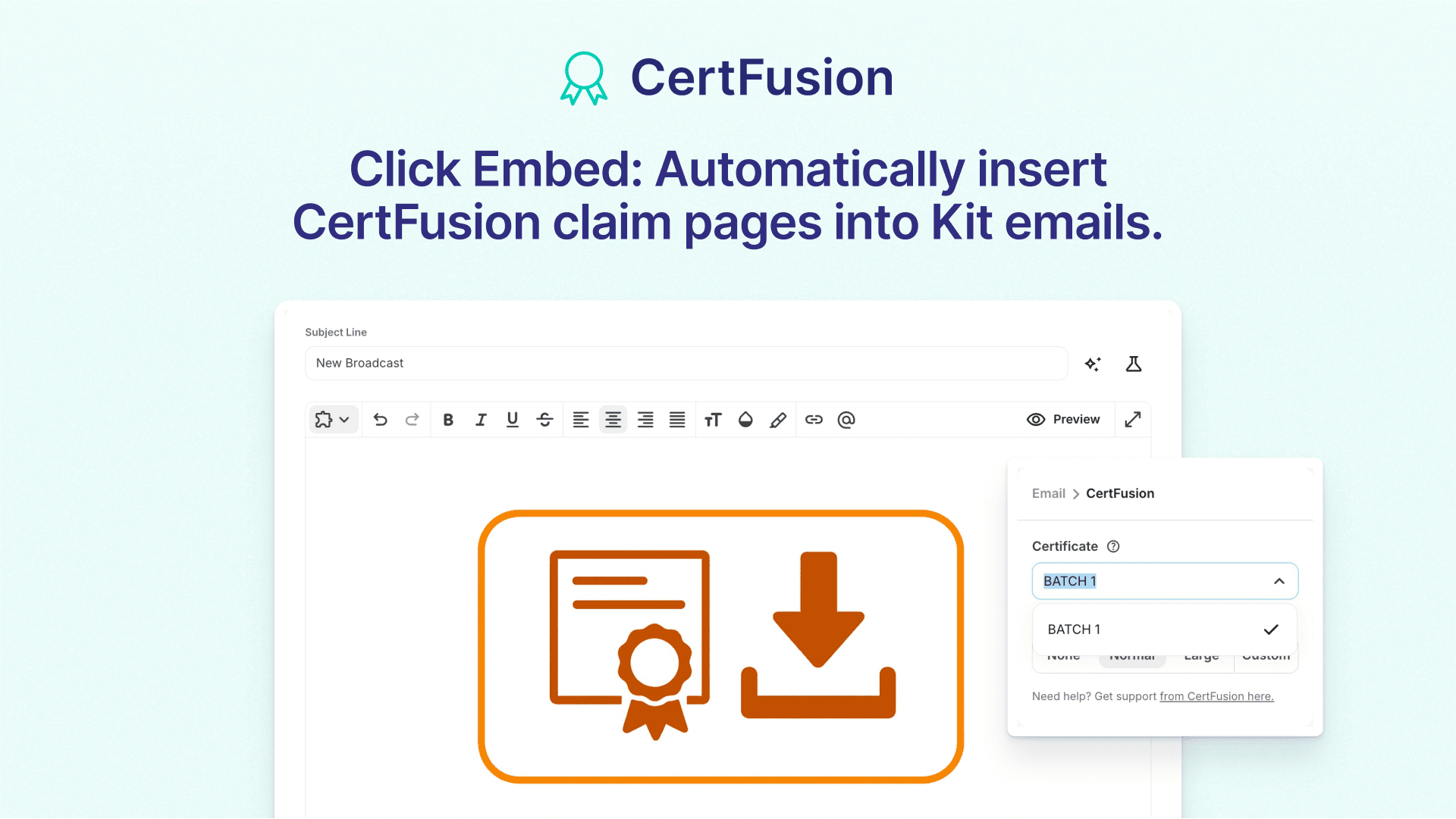 1-Click Embed