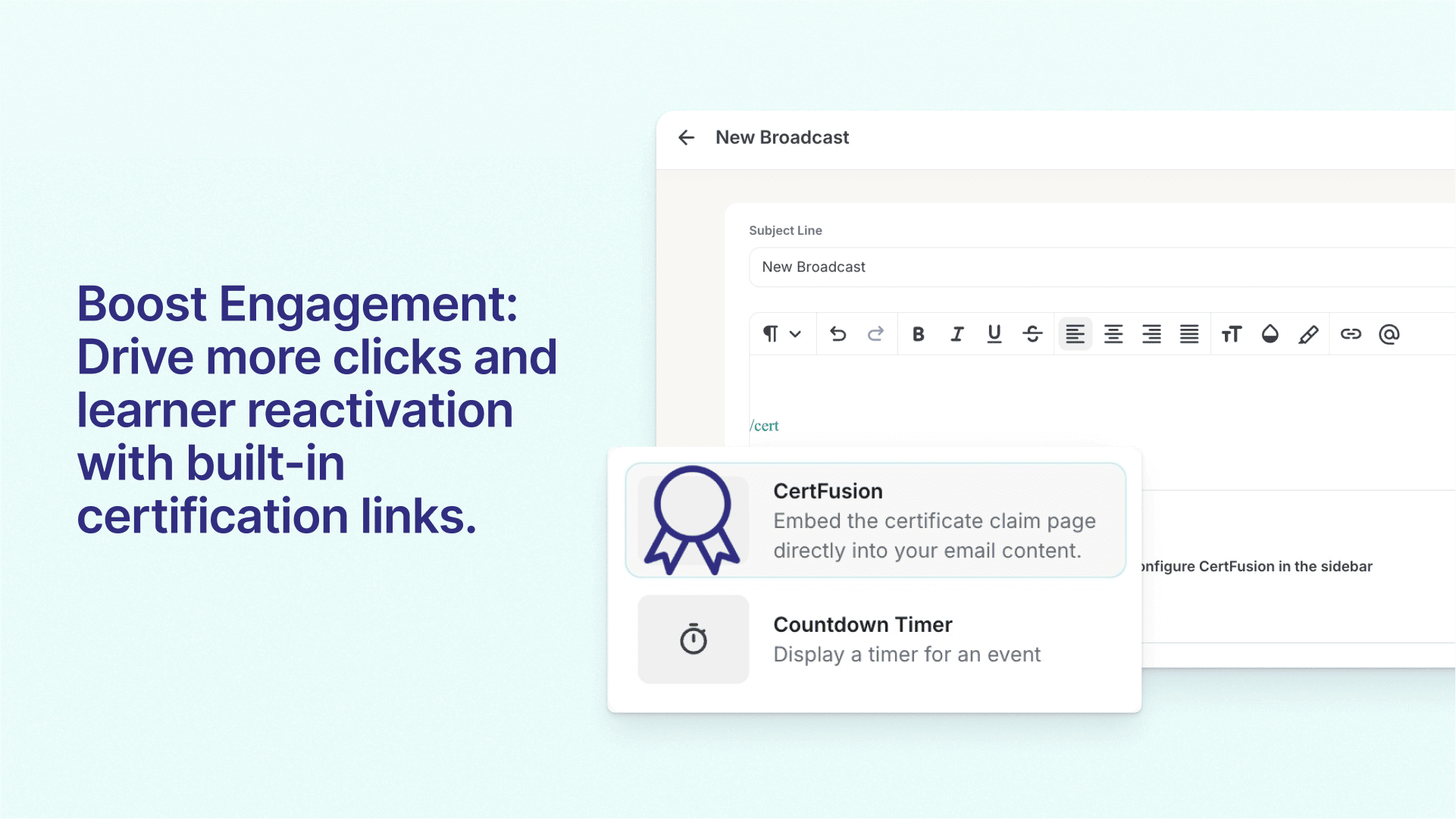 Boost Engagement