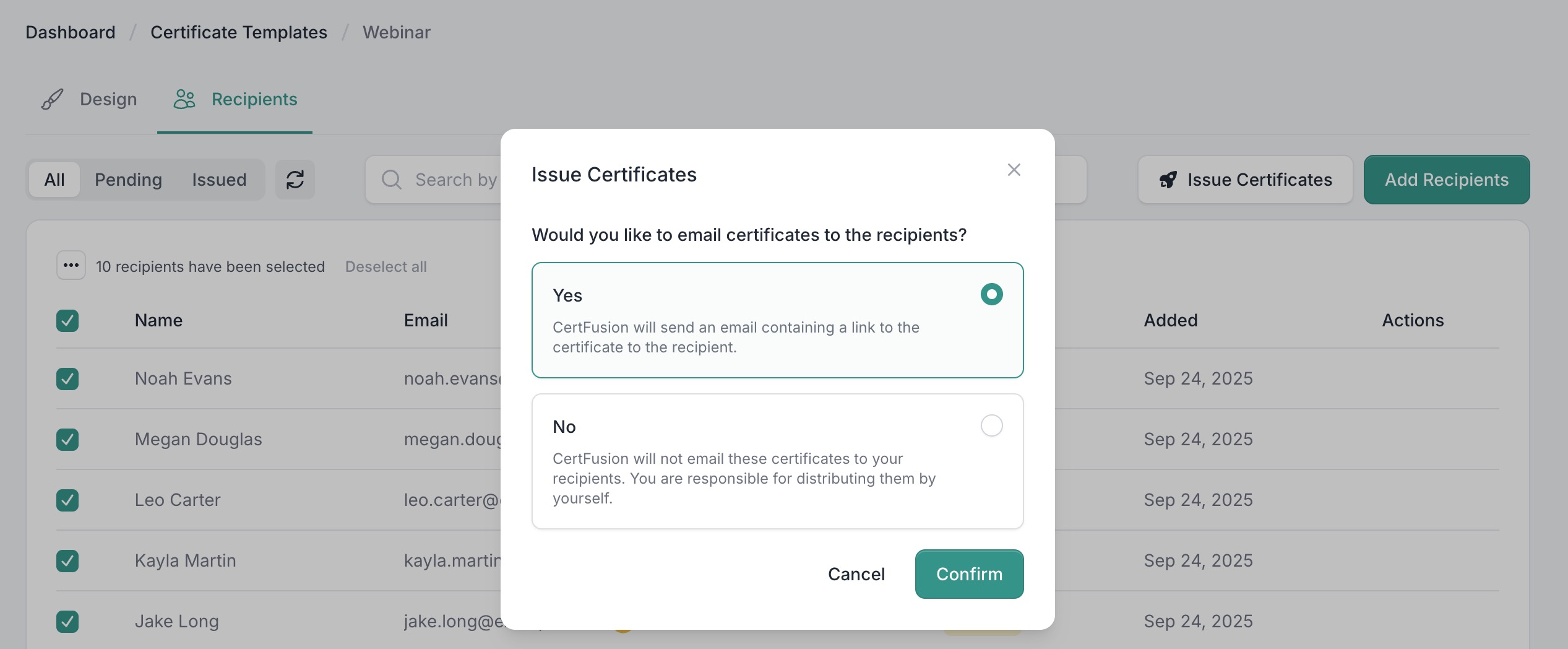 issue-certificates