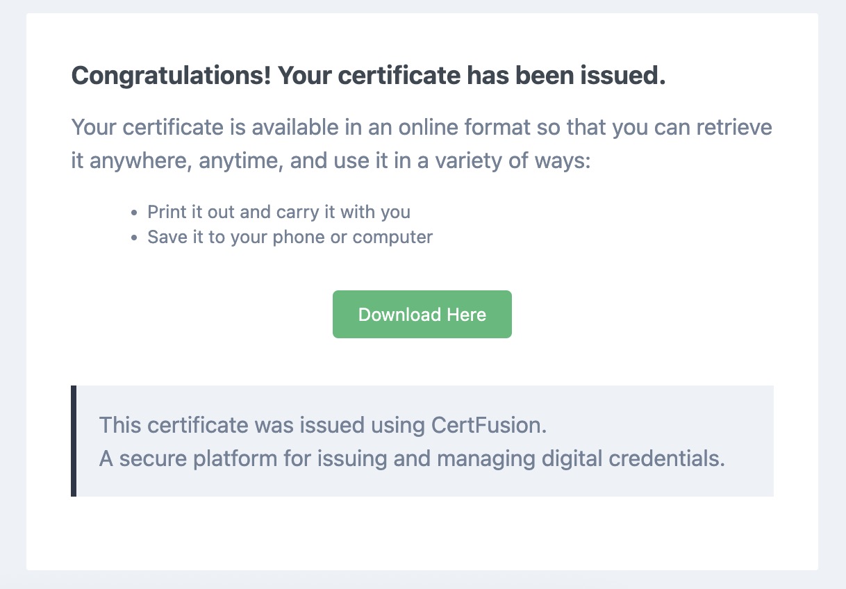 certificate-email