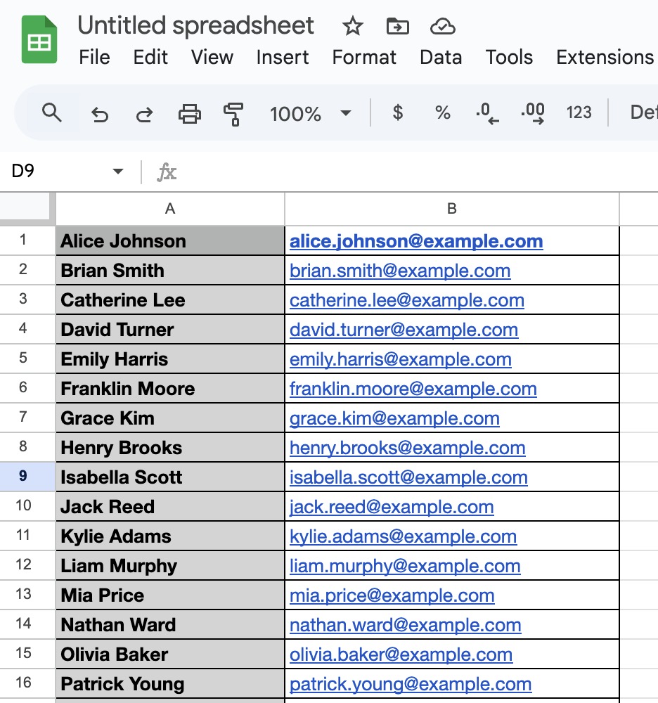 google-sheet